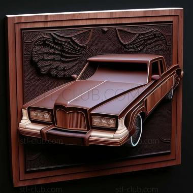 3D модель Lincoln Town Car (STL)